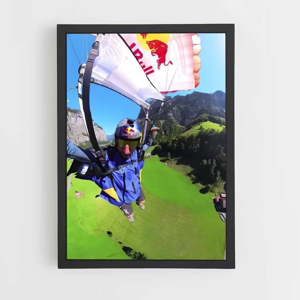 Poster Sky Dancer – affiche Parachutisme (vue 2)